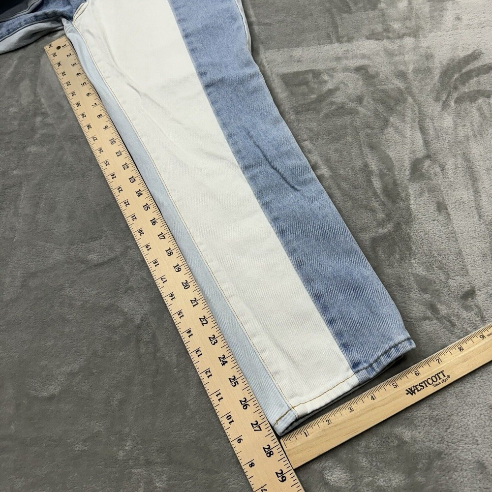 PacSun Jeans Womens 29 Blue Mom Jean Multi Wash Denim Preppy City Casual Pockets - Picture 5 of 11